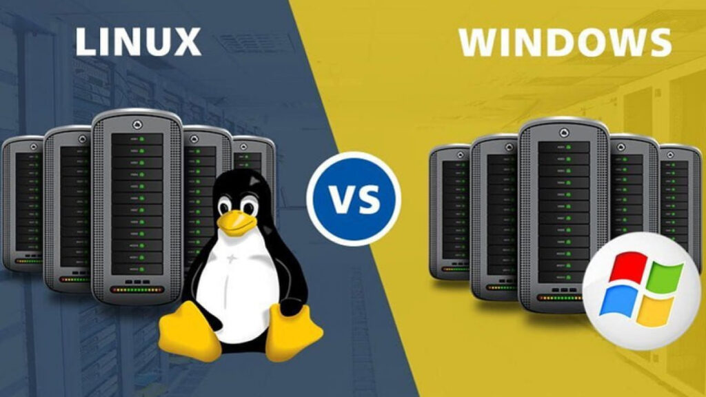 Sự khác biệt giữa VPS Linux và VPS Windows