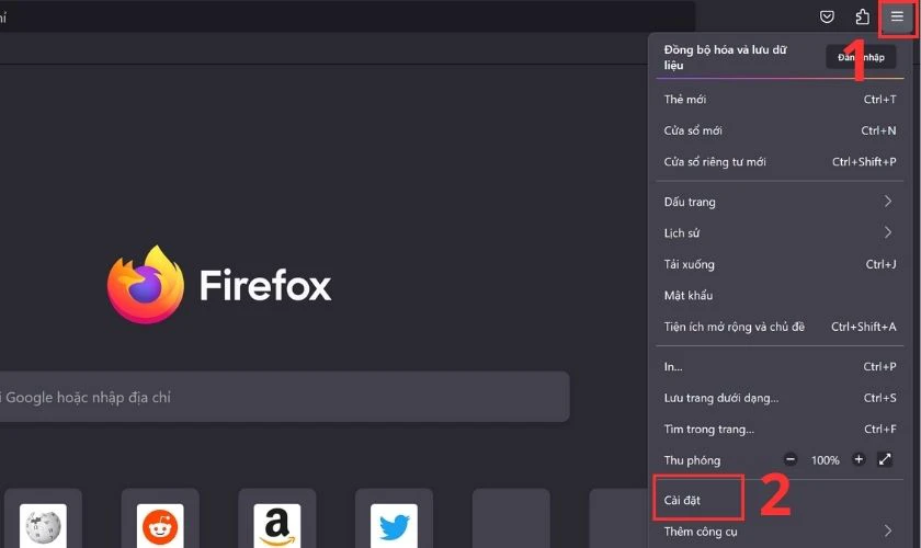 cài đặt Free Proxy cho Firefox