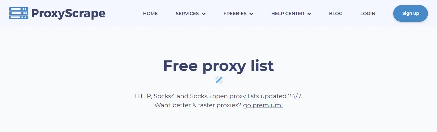 Proxy Scraper