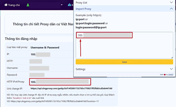 Hướng dẫn cách để xoay proxy